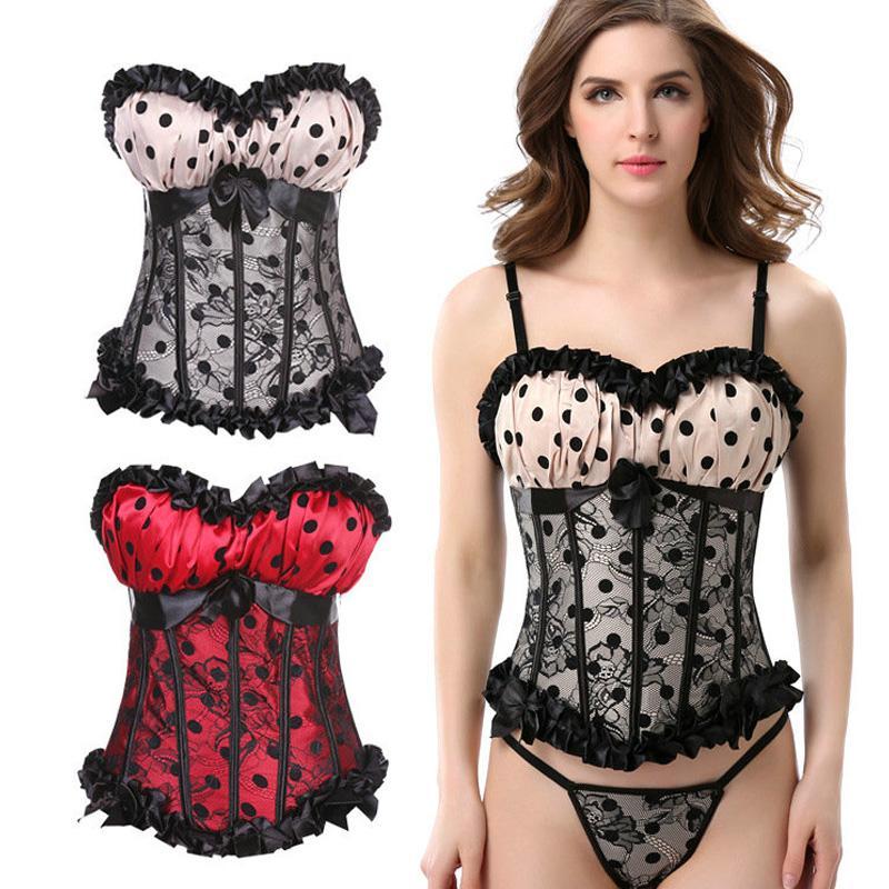 Corset Lingerie Póa Ajustável - Luxury Dotted