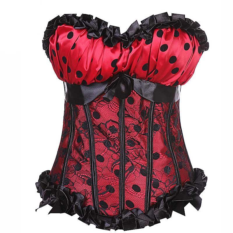 Corset Lingerie Póa Ajustável - Luxury Dotted