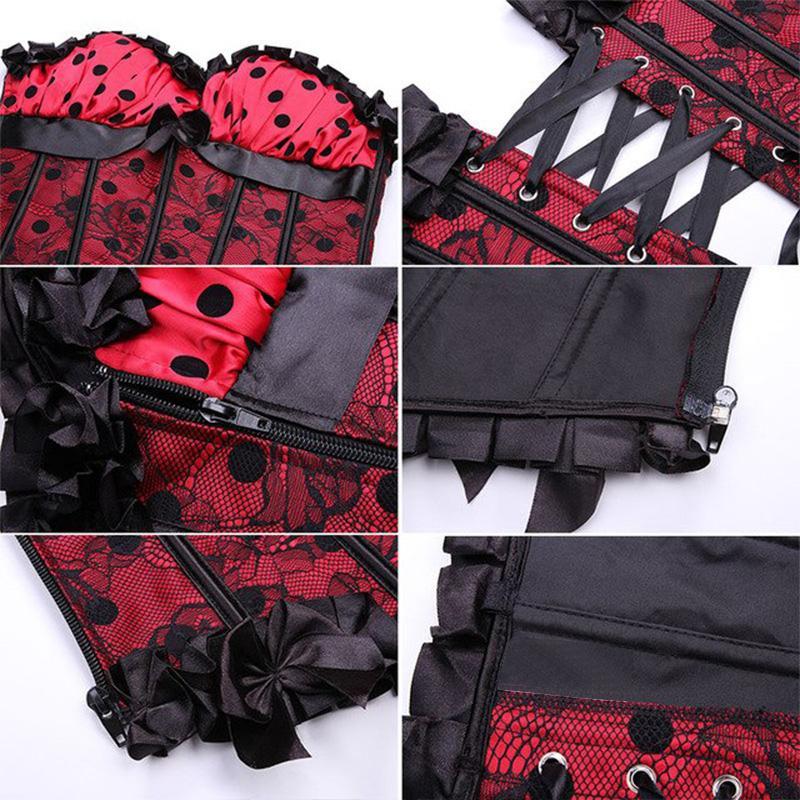 Corset Lingerie Póa Ajustável - Luxury Dotted