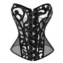 Corset Rendado e Transparente