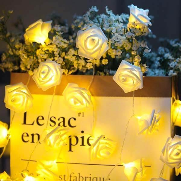 Cordão de Rosas Pisca-Pisca - Rose Lights