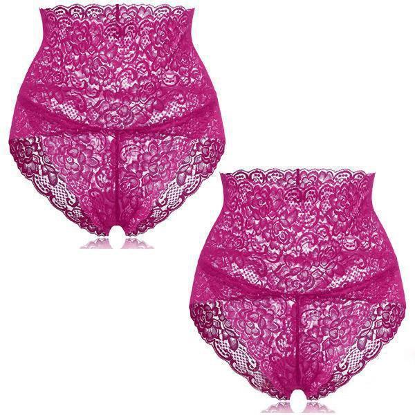 Calcinha de Renda Confortável - Kit 02 peças