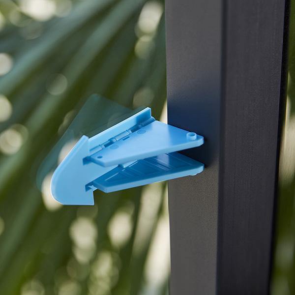 20 Peças de Trava de Segurança para Porta Deslizante