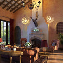 2 Peças de Luzes Decorativas de Parede em Espiral - Wall Lights