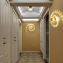 2 Peças de Luzes Decorativas de Parede em Espiral - Wall Lights