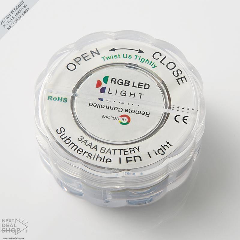 Luz Aquática RGB com Controle Remoto - ColorWave