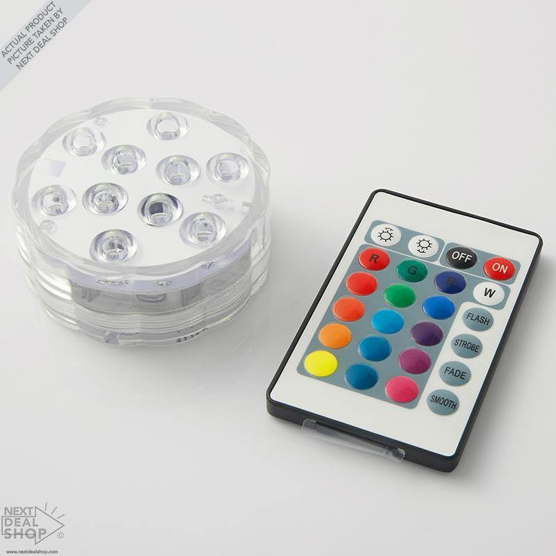 Luz Aquática RGB com Controle Remoto - ColorWave