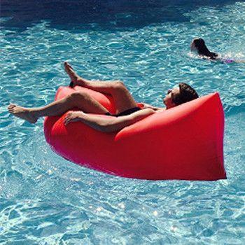 Espreguiçadeira inflável ao ar livre - Perfeita para Acampamentos, Praias ou Piqueniques!
