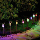 Luzes de Jardim Led Multi-Cor com Carga Solar - Solar Magic Garden Lights